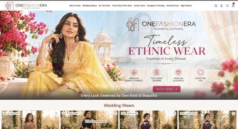 One Fashion Era online store built with er4u