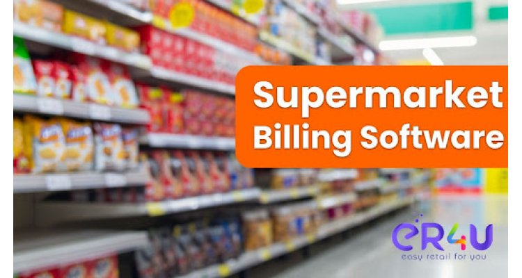 SuperMarket Billing Software With Super Fast POS | Er4u